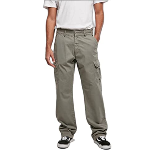 Urban Classics Straight Leg Cargo Spodnie Męskie, Szary, 36