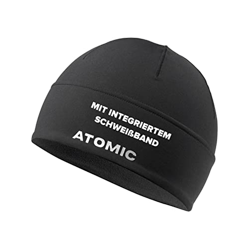 Atomic Czapka uniseks Alps Tech Beanie, czarna czapka, rozmiar uniwersalny, czarny, jeden rozmiar