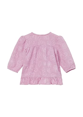 s.Oliver Bluzka dla dziewczynek z długim rękawem, fioletowy, 86 cm