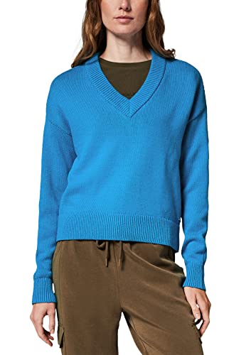 Comma CI Damski sweter Langarm, 5519 żywy niebieski, 40