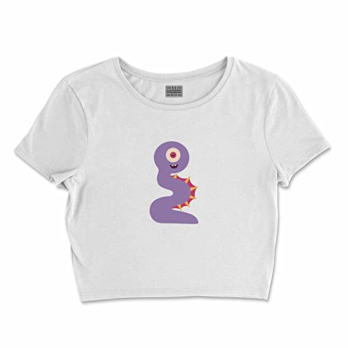 Bona Basics, Koszulka damska z nadrukiem cyfrowym,%100 bawełna, biała, casualowa, topy damskie, rozmiar: L, biały, L Krótki