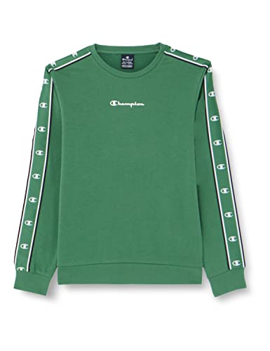 Champion Bluza dziecięca Legacy American Tape Powerblend Crewneck, Zielona patyna, 7-8 Lat