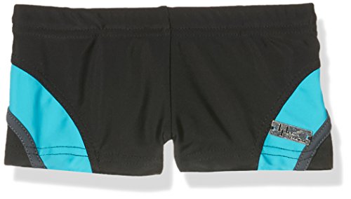 Haute Pression Szorty kąpielowe dla chłopców, czarny (Noir/Gris/Bleu C01), 14 Lata