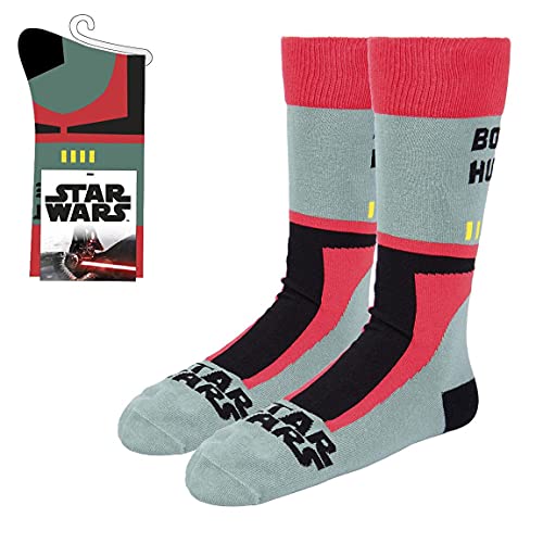 CERDÁ LIFE'S LITTLE MOMENTS Damskie Calcetines Algodón Mujer de Star Wars-Licencia Oficial Disney Bawełniane skarpety - oficjalna licencja, wielokolorowe, Estándar, wielobarwny, 44.5-47 EU