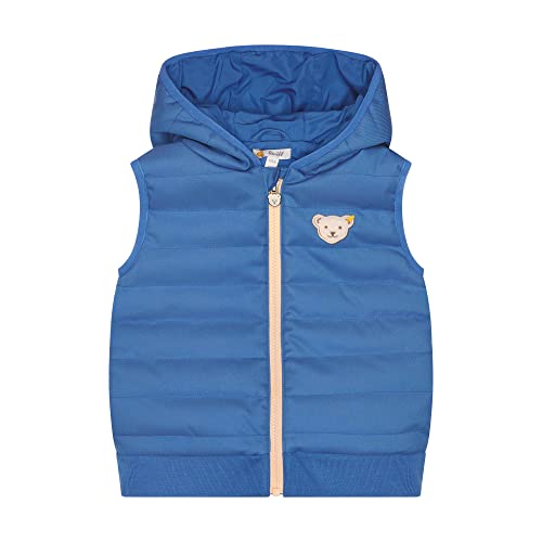 Steiff Chłopięce kamizelki z kapturem kurtka przejściowa, Bright kobalt, 92