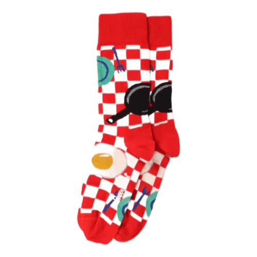 Happy Socks Early Bird Sock, kolorowe i zabawne, skarpety dla kobiet i mężczyzn, wielokolorowe (36-40)