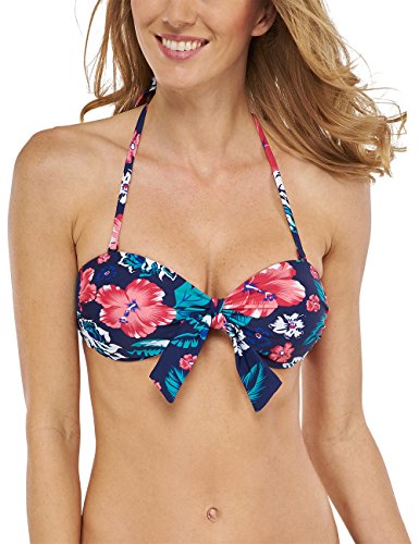 Schiesser Bikini Bandeau-top koszulka damska, Wielokolorowy (1904), 90A