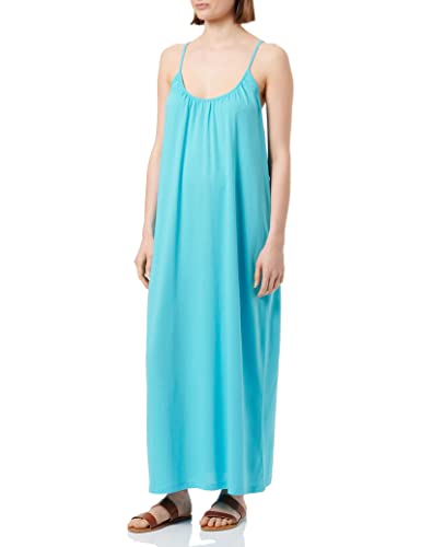 VERO MODA Damska sukienka VMLUNA Singlet Ankle Dress NOOS Sukienka, Bachelor Button, S, Przycisk Bachelor, S
