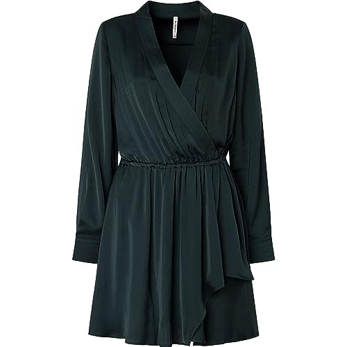 Pepe Jeans Sukienka damska Karim Boho, Zielony (Regent Green), XL