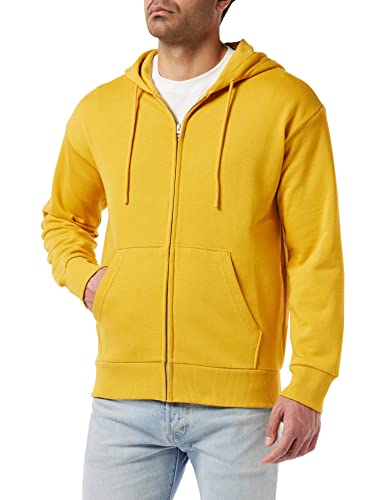United Colors of Benetton Kurtka męska C/CAPP M/L 3j73u5006 bluza z kapturem, ciemnożółta, 3c7, XS