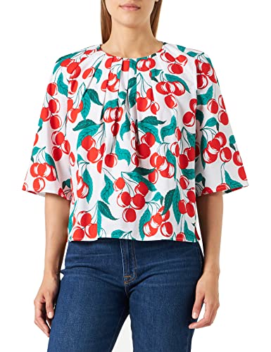 United Colors of Benetton Koszula damska, Fantazja Wielobarwny 77d, S