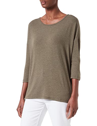 VERO MODA Damska koszulka z długim rękawem Vmcarla 3/4, Ivy Green, S