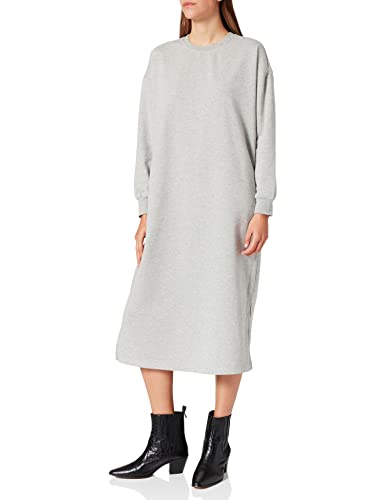 ONLY Damska sukienka Onladele Life L/S Dress SWT, jasnoszary melanżowy, S