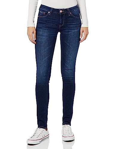 Tommy Jeans Spodnie damskie, Ciemna dżinsowa, 30W / 32L