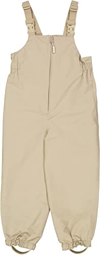 Wheat Spodnie przeciwdeszczowe unisex z szelkami Robin Technical – 100% wodoszczelne, żwir