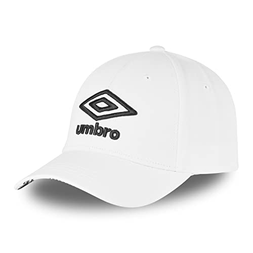 UMBRO męska czapka z daszkiem z daszkiem Umb/0/1/Casb, Biały, rozmiar uniwersalny
