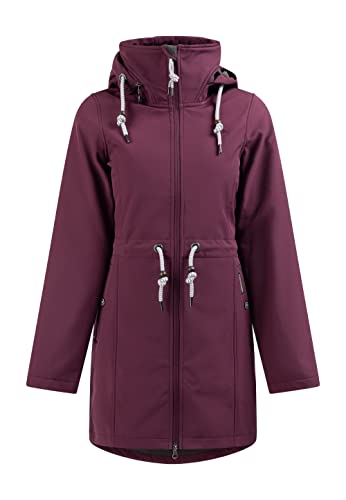 Schmuddelwedda Płaszcz softshell damski 34313678, Bakłażan-271, M