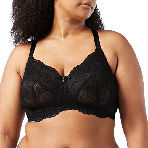 Gossard Superboost Lace 7738 damski biustonosz bez fiszbin, Czarny, 80H