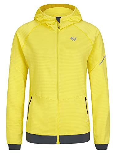 Ziener Damska kurtka funkcyjna NASCHA, do sportów górskich, oddychająca, rozciągliwa, lemon glaze, 46