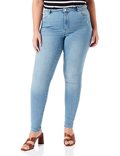 Vero Moda VMSOPHIA HR SKINNY J GU3109 GA NOOS dżinsy damskie, jasnoniebieski (light blue denim), XL