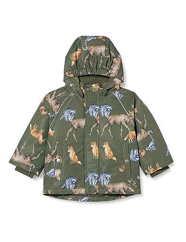NAME IT Chłopięca kurtka NMMSNOW05 Nordic Forest FO NOOS Kurtka, Beetle, 92, Beetle, 92