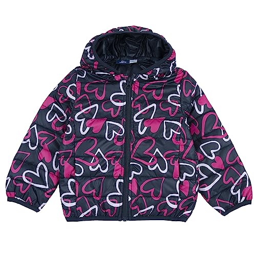 Chicco Kurtka 100 gr Czapka. Dziewczęta i dziewczynki, BLU DRUKOWANY, 8 anni