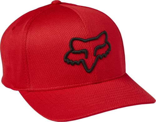 Fox Racing Czapka męska, ognista czerwień, S-M