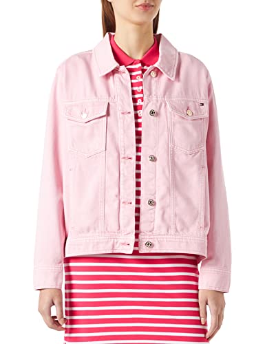 Tommy Hilfiger Damska kurtka DNM Straight Cw Denim, Pastelowy róż, 68