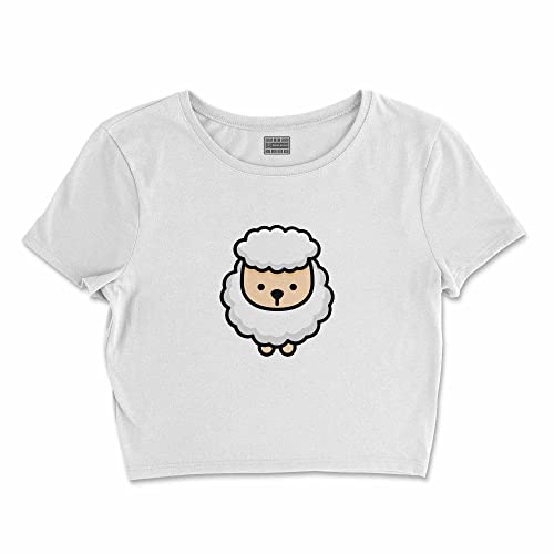 Bona Basics, Damski T-shirt basic, z nadrukiem cyfrowym, 100 bawełny, biały, swobodny, damski top, rozmiar: XL, biały, XL