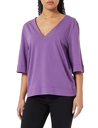 Sisley Koszulka damska 3I1XL4161, fioletowa, rozmiar XS (DE)