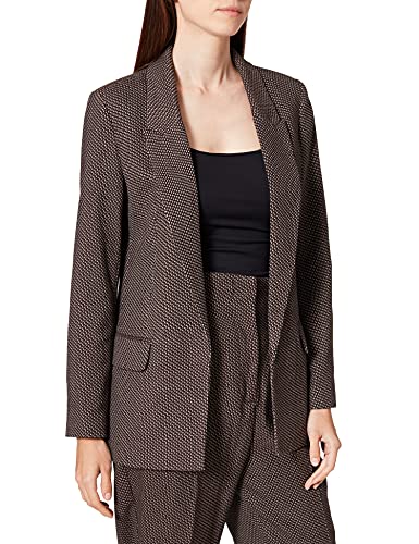 Sisley Kurtka damska, Yarn-dyed Brown 904, 42 PL