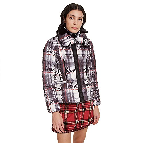 Desigual Coat Sigrun Płaszcz damski, Biały (Blanco 1000), 36