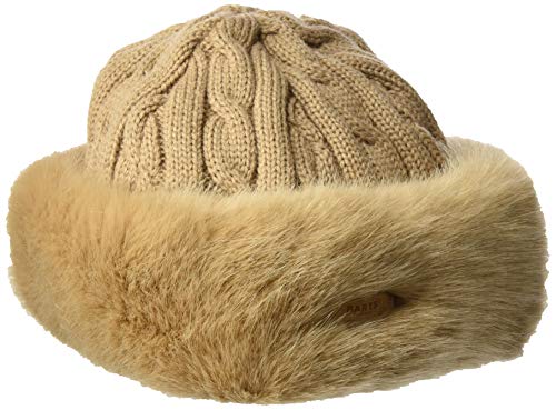 Barts Czapka z daszkiem unisex do kabli, jasnobrązowy, jeden rozmiar