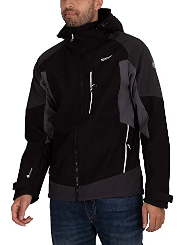 Regatta Kurtka męska Hewitts VII, Czarny/popiół, S