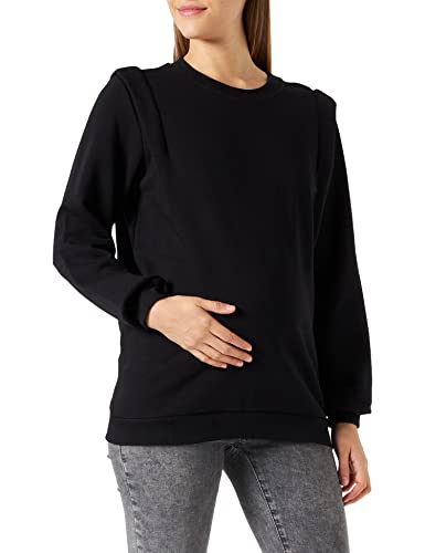 Supermom Damski sweter Buckley z długim rękawem, Black - P090, 44