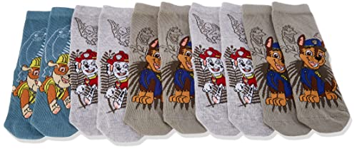 Bestseller A/S Chłopięce NMMMYLIUS PAWPATROL 5PK CPLG, Smoke Blue/Pack:5P 1XSMOKE B+2XLIG Grey M+2XDRIED S, 25/27, Smoke Blue/Pack:5P 1XSMOKE B+2XLIG GREY M+2XDRIED S