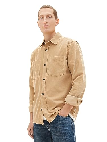 TOM TAILOR koszula męska, 10942 – Beach Sand, XXL