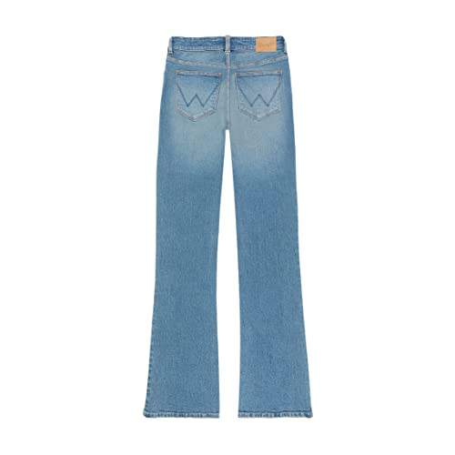 Wrangler Bootcut Jeansy damskie, zielony, 28W x 34L