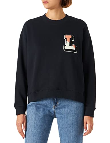 Lee Bluza damska Women's Crew SWS, Union-All Black, rozmiar S