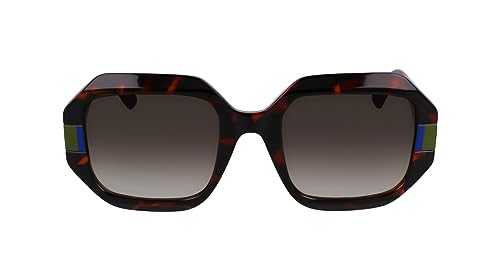 KARL LAGERFELD Damskie okulary przeciwsłoneczne KL6124S, żółw, jeden rozmiar, Żółw, Rozmiar uniwersalny