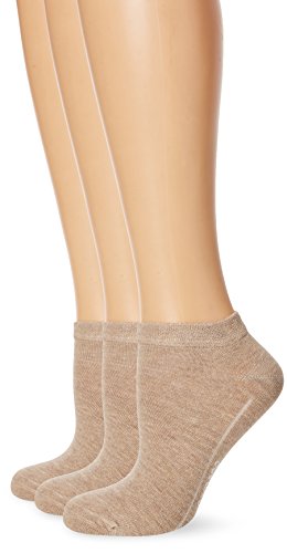 Camano Damskie stopki (zestaw 3 szt.), beżowy (Sand Melange 18), 35-38 EU