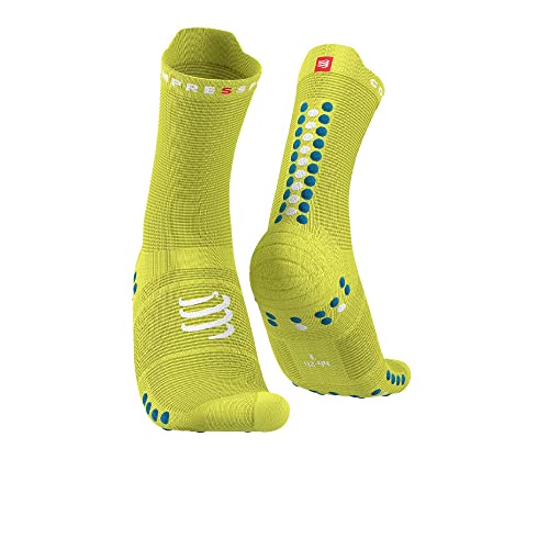 COMPRESSPORT Skarpety Unisex dla dorosłych, Pierwszy/Fjord Blue, 42-44 EU