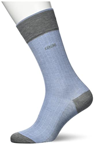 BOSS męskie george rs design mc Zwykłe skarpetki, Otwórz Blue490, 41-42