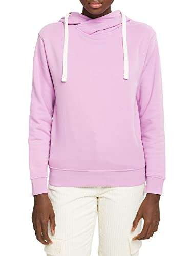 edc by ESPRIT Damska bluza z kapturem 993CC1J302, 560/LILAC, L, 560/liliowy, L