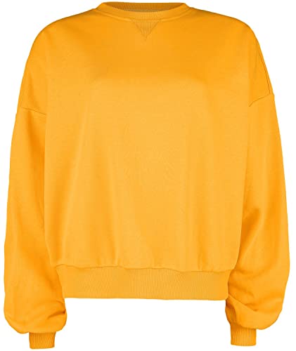 Urban Classics Damska bluza damska Oversized Triangle Crew Neck Sweatshirt, magicmango, XL/XXL