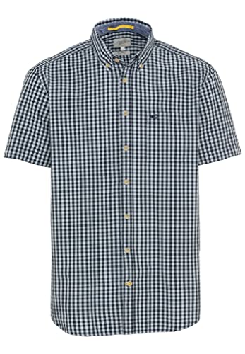 Camel Active Koszula Męska 409216/7S26, Niebieski Night Blue, S