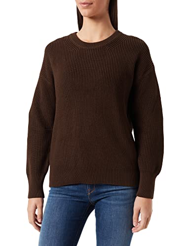 JACK & JONES Damski sweter Jxmila Ls Twist Crew Neck Knit Noos, Demitasse, L