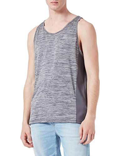 FILA Rachow męska koszulka na ramiączkach/Cami Shirt, Anthra Melange-Iron Gate, XXL