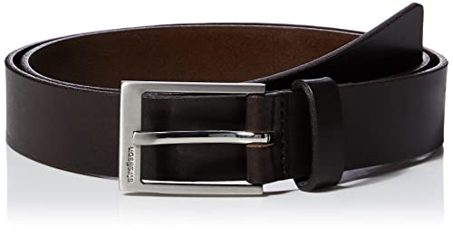 Strellson Pasek męski, Ciemny brąz, 115 cm