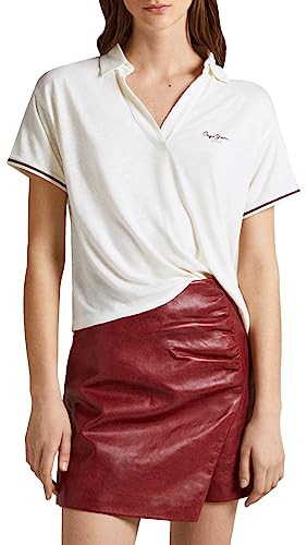 Pepe Jeans Koszulka damska Berry, Biały (mysz), L